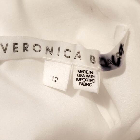 Veronica Beard‎ Middleton One Shoulder Blazer Dress White Size 12 - Picture 13 of 15